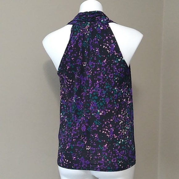 Guess halter v-neck black tank top size small - Picture 6 of 12